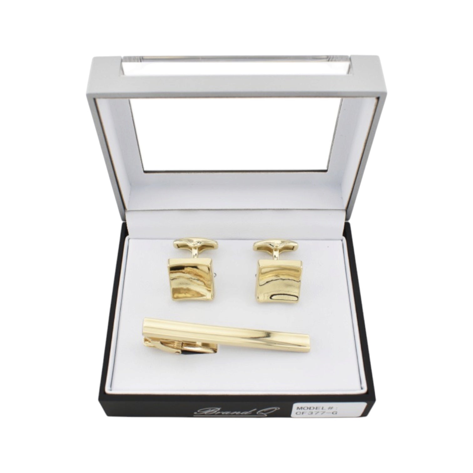 BRAND Q: Cufflinks w/ Tie Bar CF377